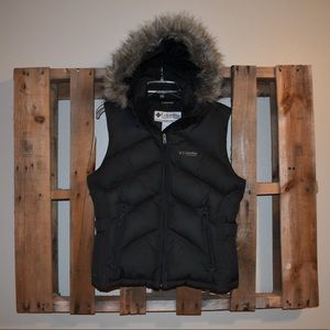Columbia Titanium Hooded Down Vest
